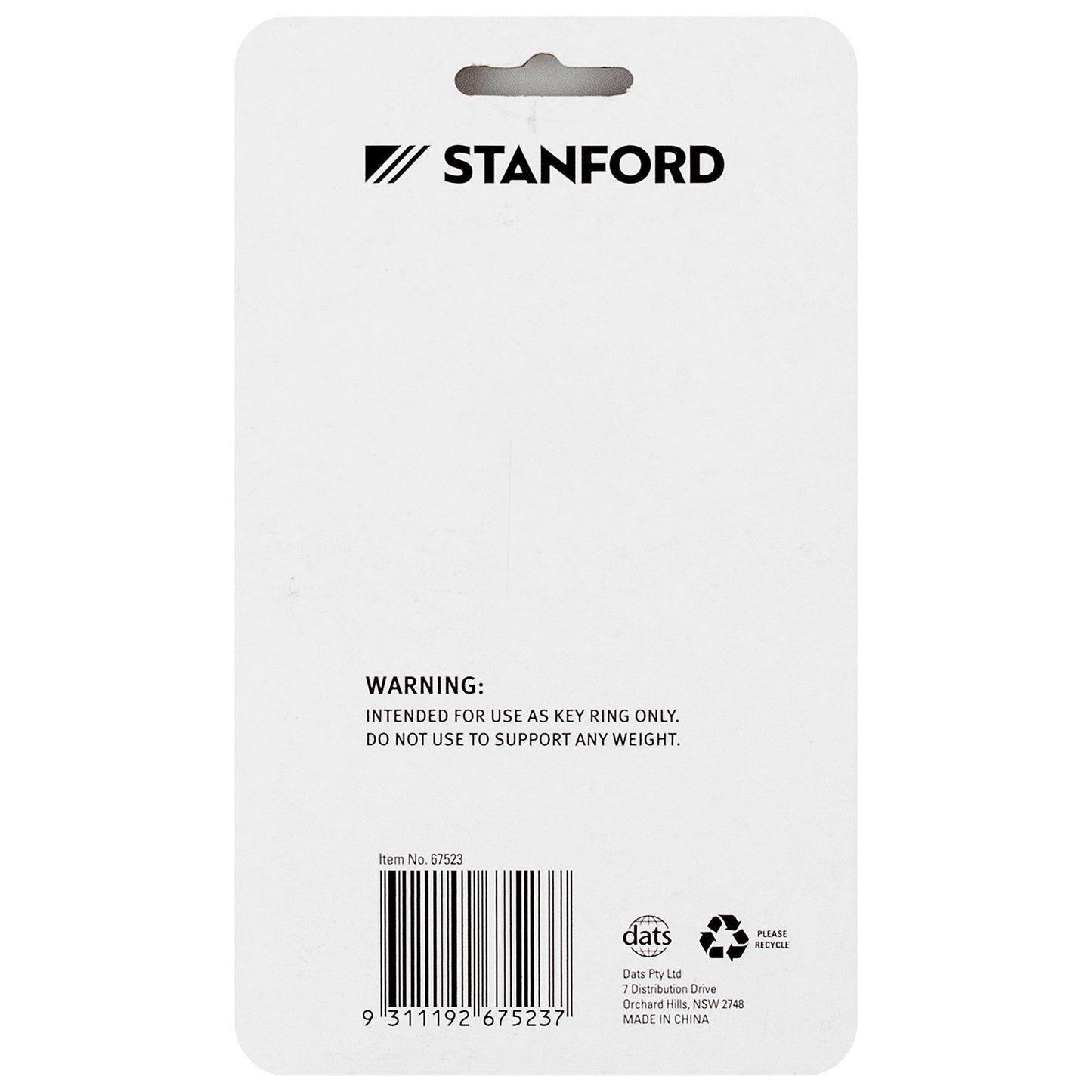 Stanford Carabiner Keyring 5pk