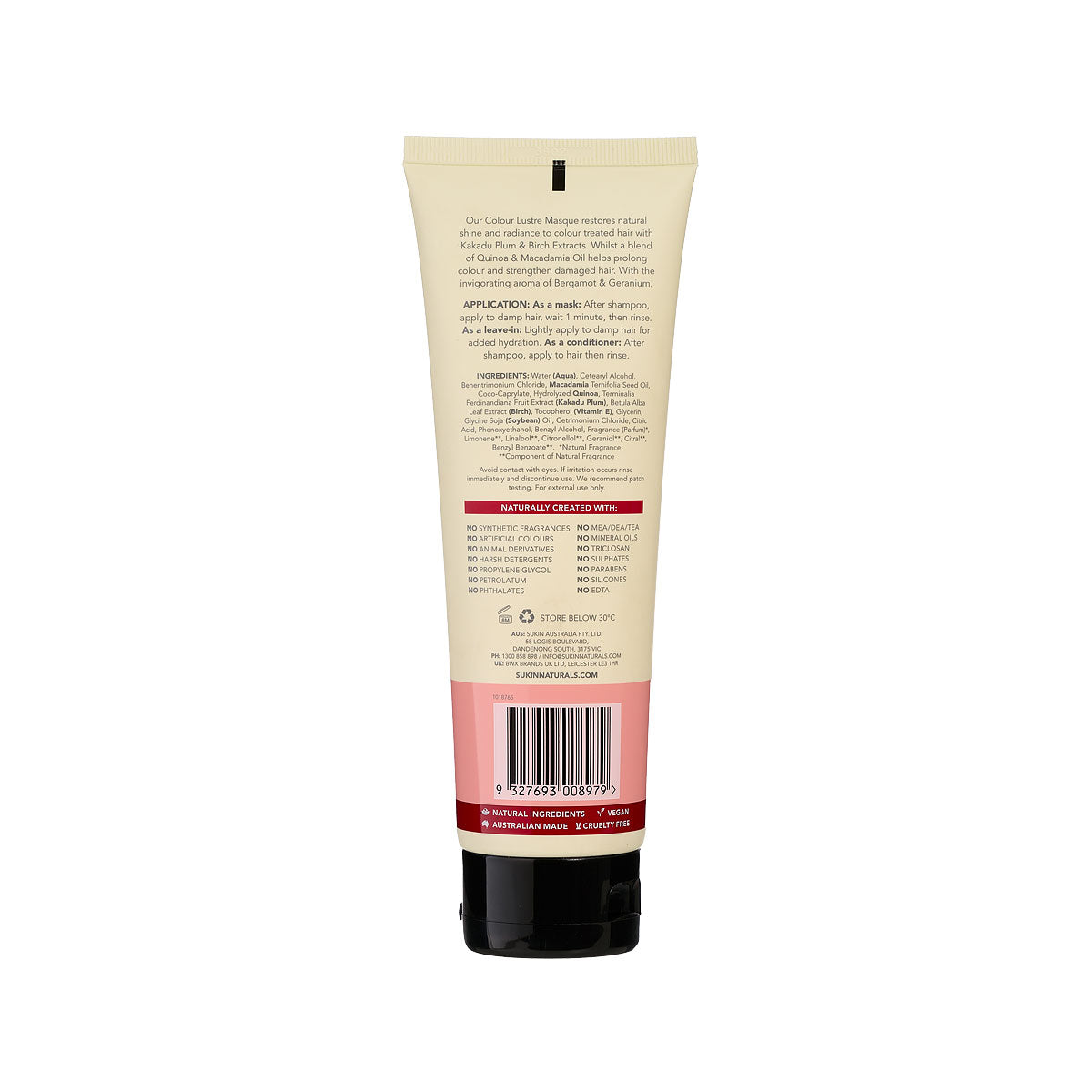 Sukin Colour Care Lustre Masque 200mL