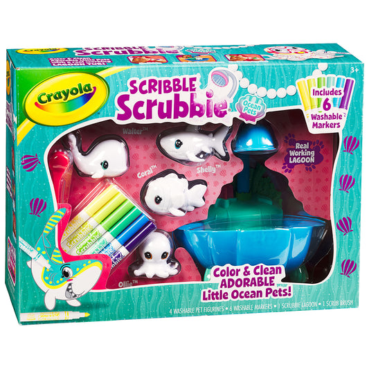 Crayola Scribble Scrubbie Lagoon Play Set