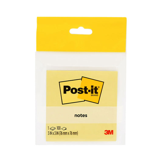 Post-it Sticky notes 76x76 100 Sheet | Yellow