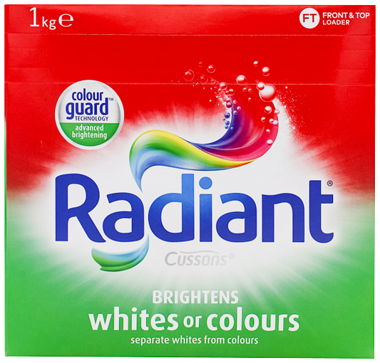 Radiant Laundry Powder White or Colours 1KG