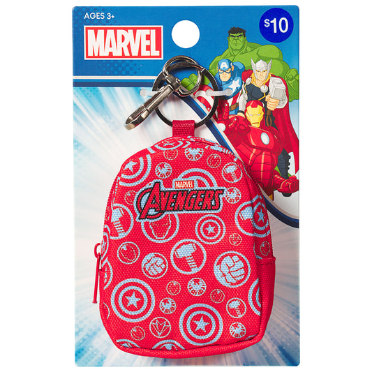 Avengers Icons Mini Backpack Bag Tag