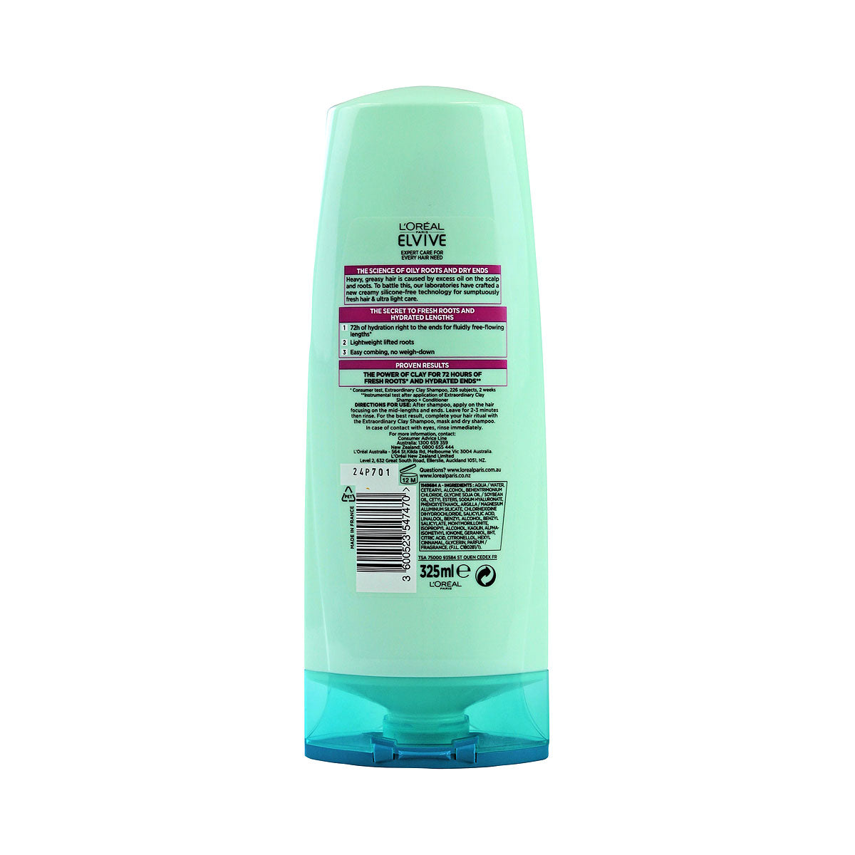 L'oréal Elvive Clay Conditioner 325mL