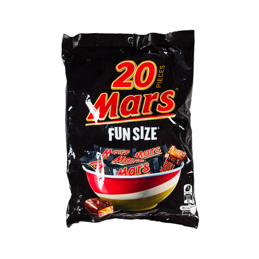 Mars Chocolate Funsize Value Bag 320g 20pk