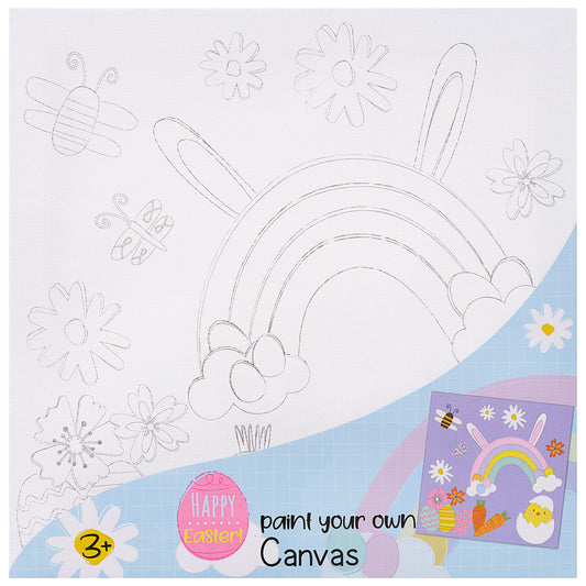 Easter Paint Your Own Stretched Canvas