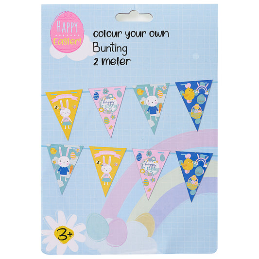 Easter Colour Your Own Bunting