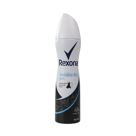 Rexona Antiperspirant Deodorant Invisible Dry Aqua 150mL
