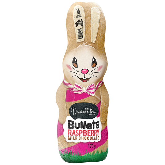 Darrell Lea Bunny Raspberry Liquorice 170g