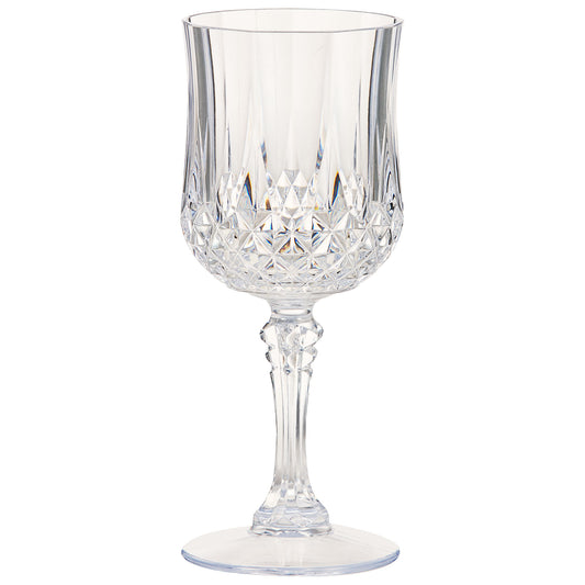 Faux Crystal Wine Glass 220mL