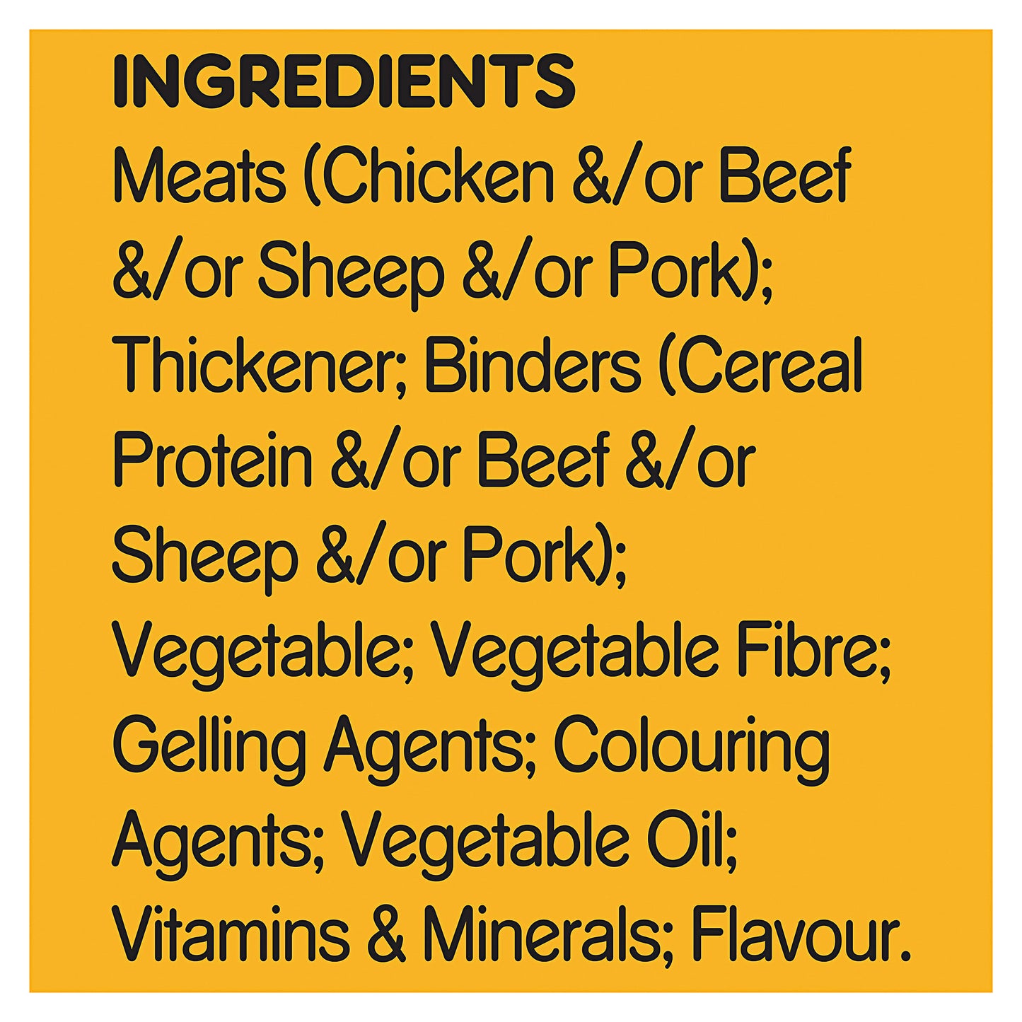 Pedigree Casserole Beef Veggies & Gravy 700g