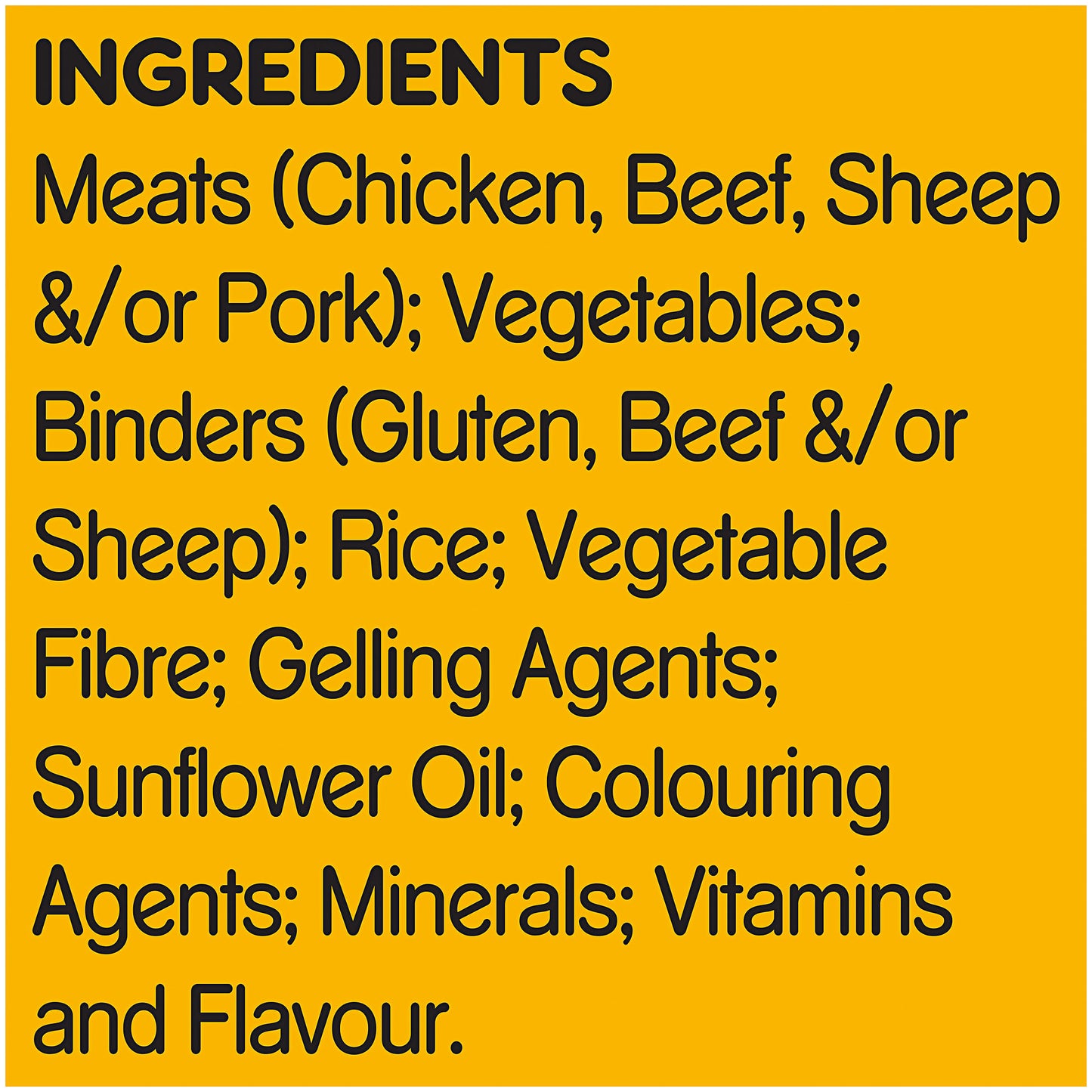 Pedigree Chicken Rice & Vegies 700g