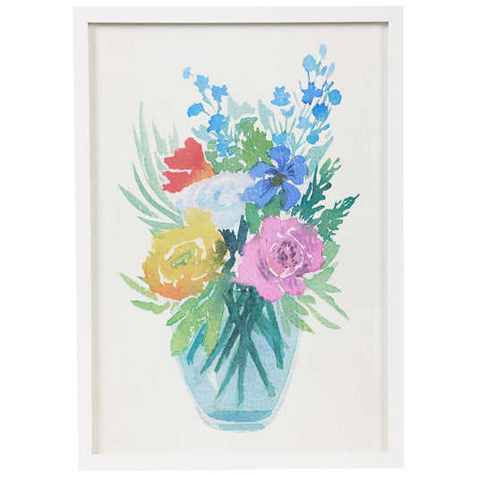 Framed Print 42x59cm Floral Vases