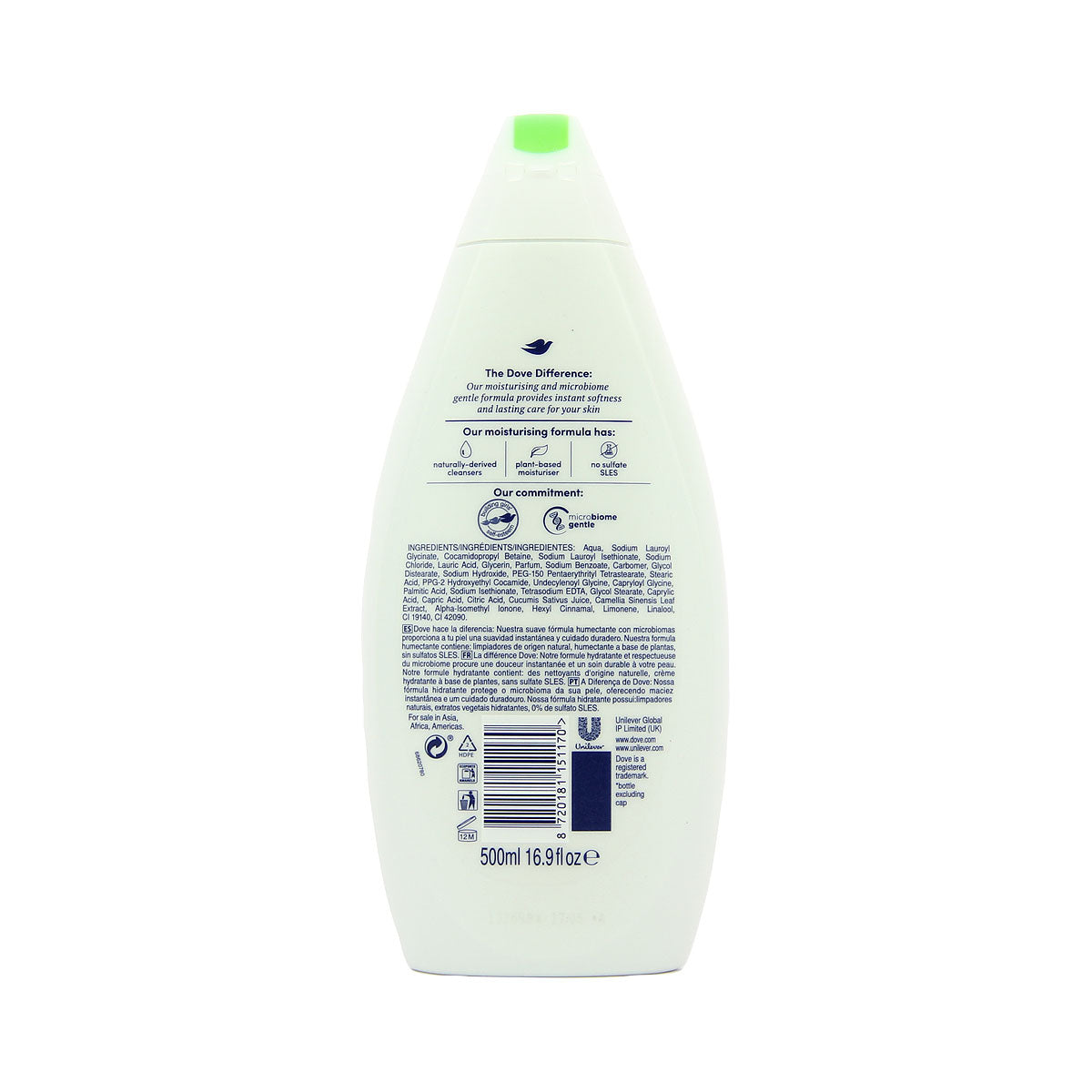 Dove Body Wash Gentle Exfoliate 1L