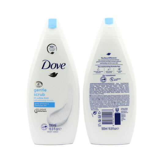 Dove Body Wash Gentle Exfoliate 500mL