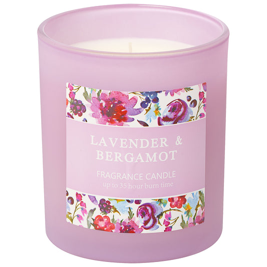 Scented Glass Candle Frost Bright Botanica