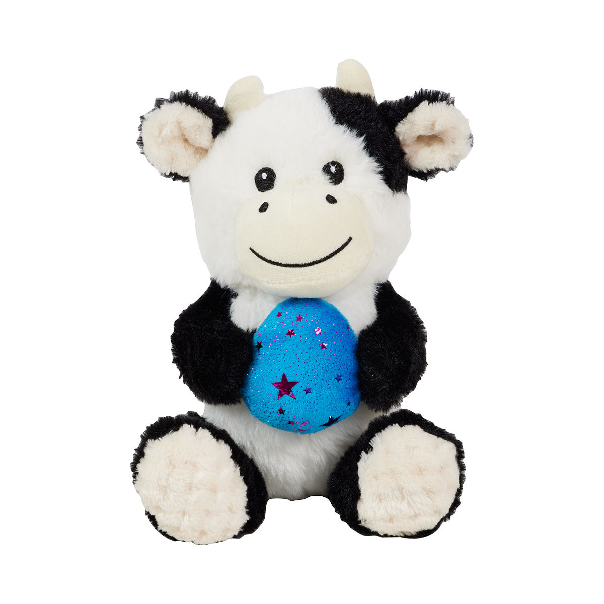 Plush Farm Animal With Egg 20cm