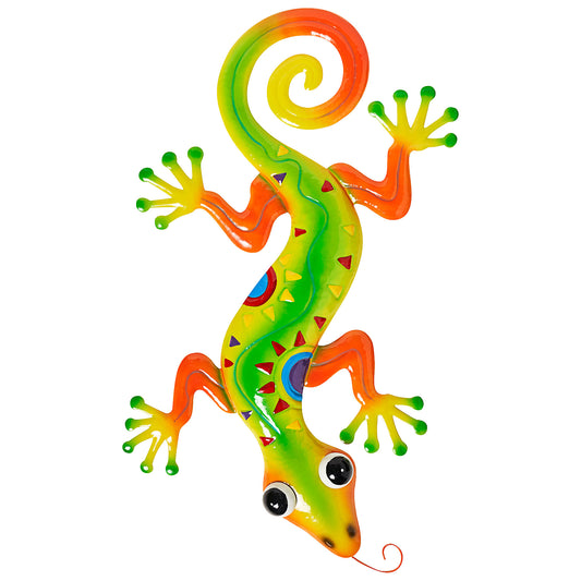 Metal Wall Art Gecko