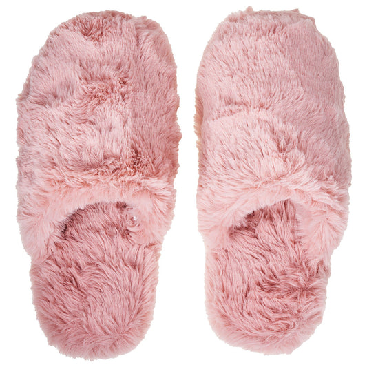 Women's Fluffy Scuffs Pink