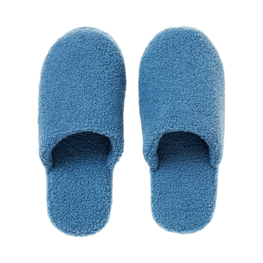 Women's Boucle Slippers Blue