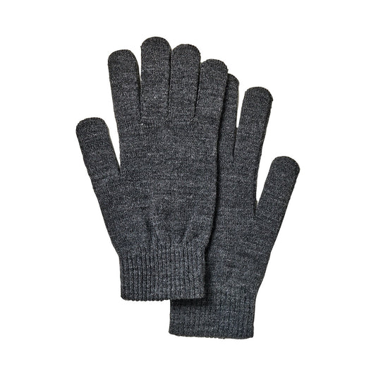 Men's Soft Touch Gloves Charcoal Marle