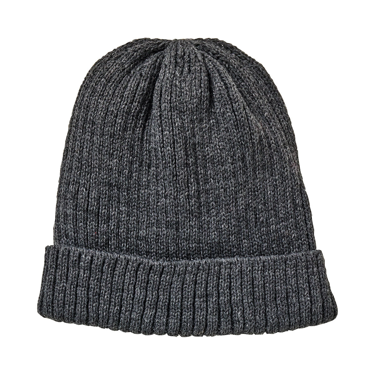 Ribbed Beanie Charcoal
