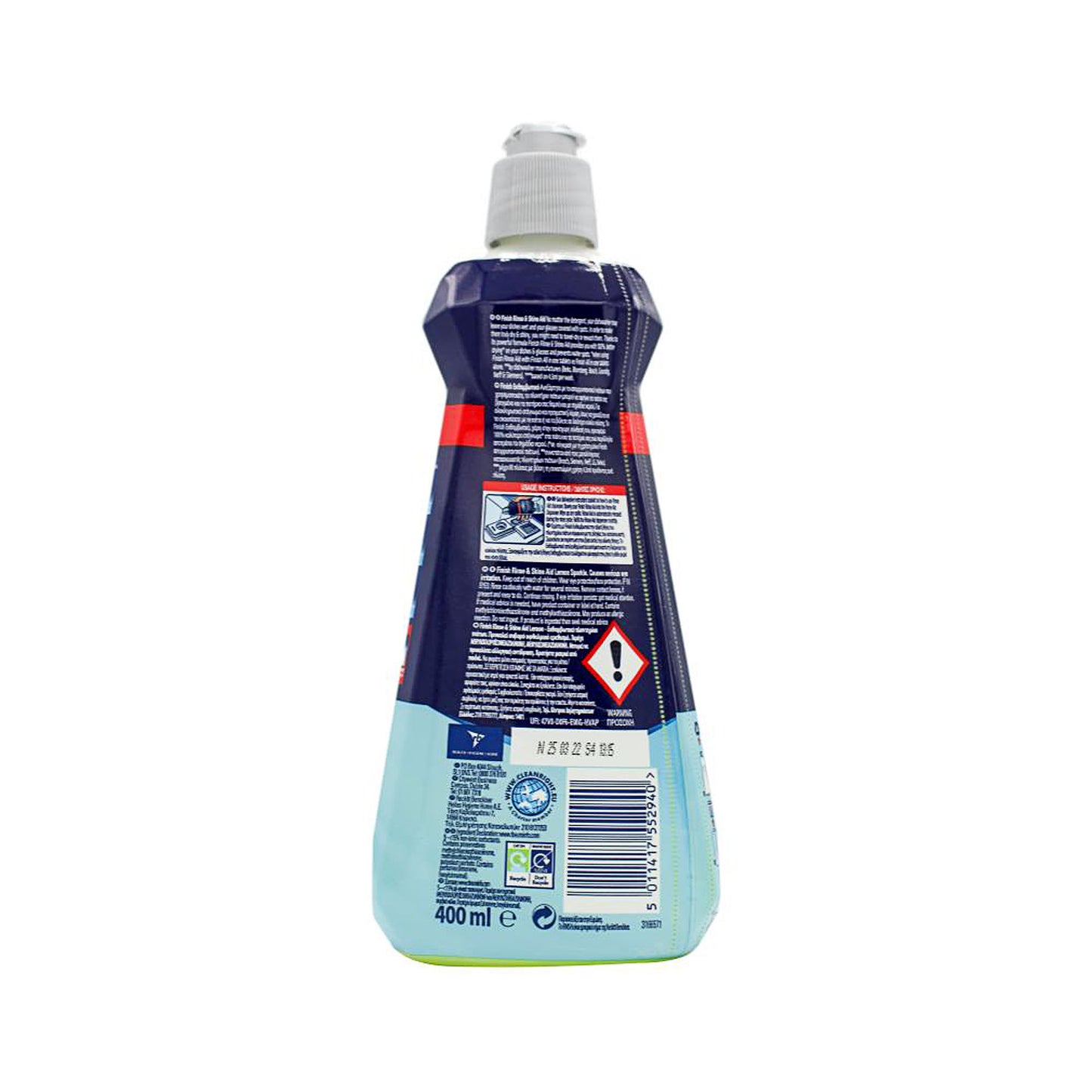 Finish Rinse Aid Lemon Sparkle 400mL