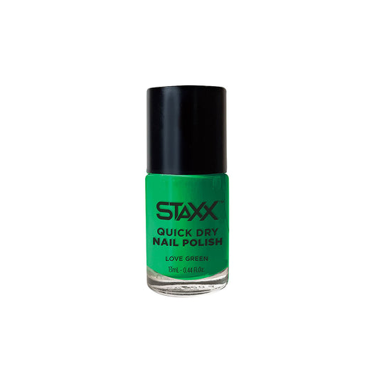 STAXX Quick Dry Nail Polish Love Green