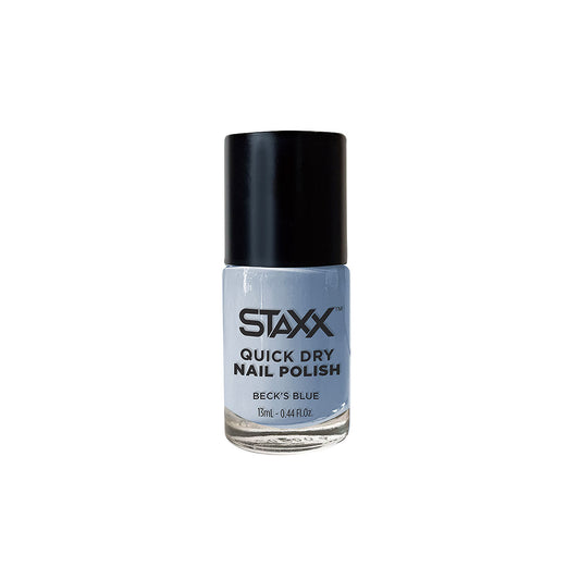 STAXX Quick Dry Nail Polish Beck's Blue