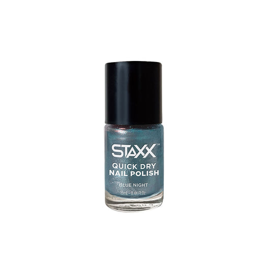 STAXX Quick Dry Nail Polish Blue Night