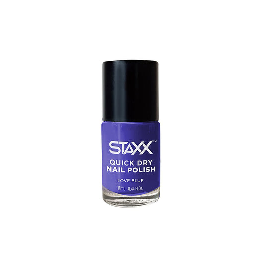 STAXX Quick Dry Nail Polish Love Blue