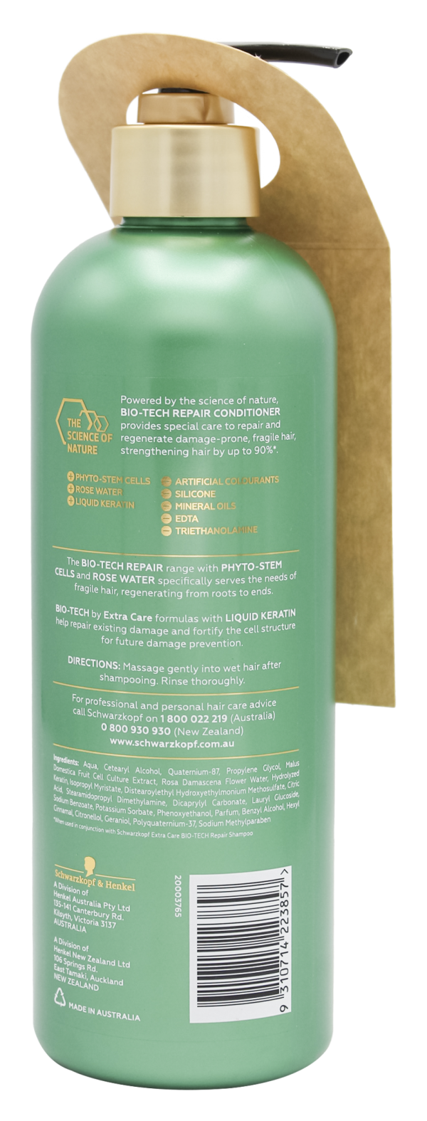 Schwarzkopf Bio-Tech Repair Conditioner 500mL