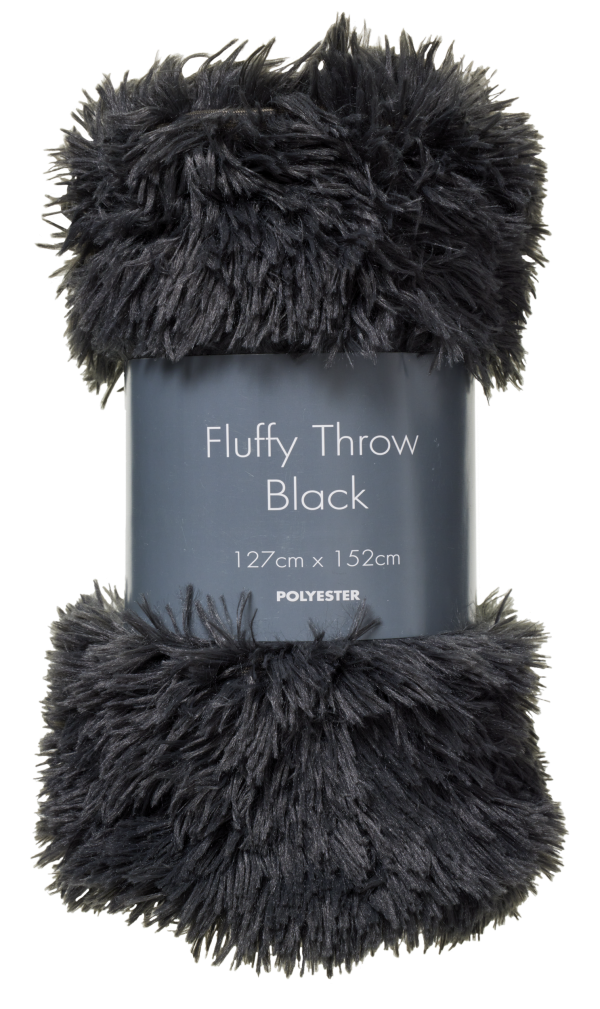 Fluffy Throw Rainbow 127x152cm
