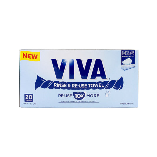 Viva Rinse & Re-Use Paper Towel 20 Sheets