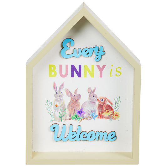 Easter House Table Plaque