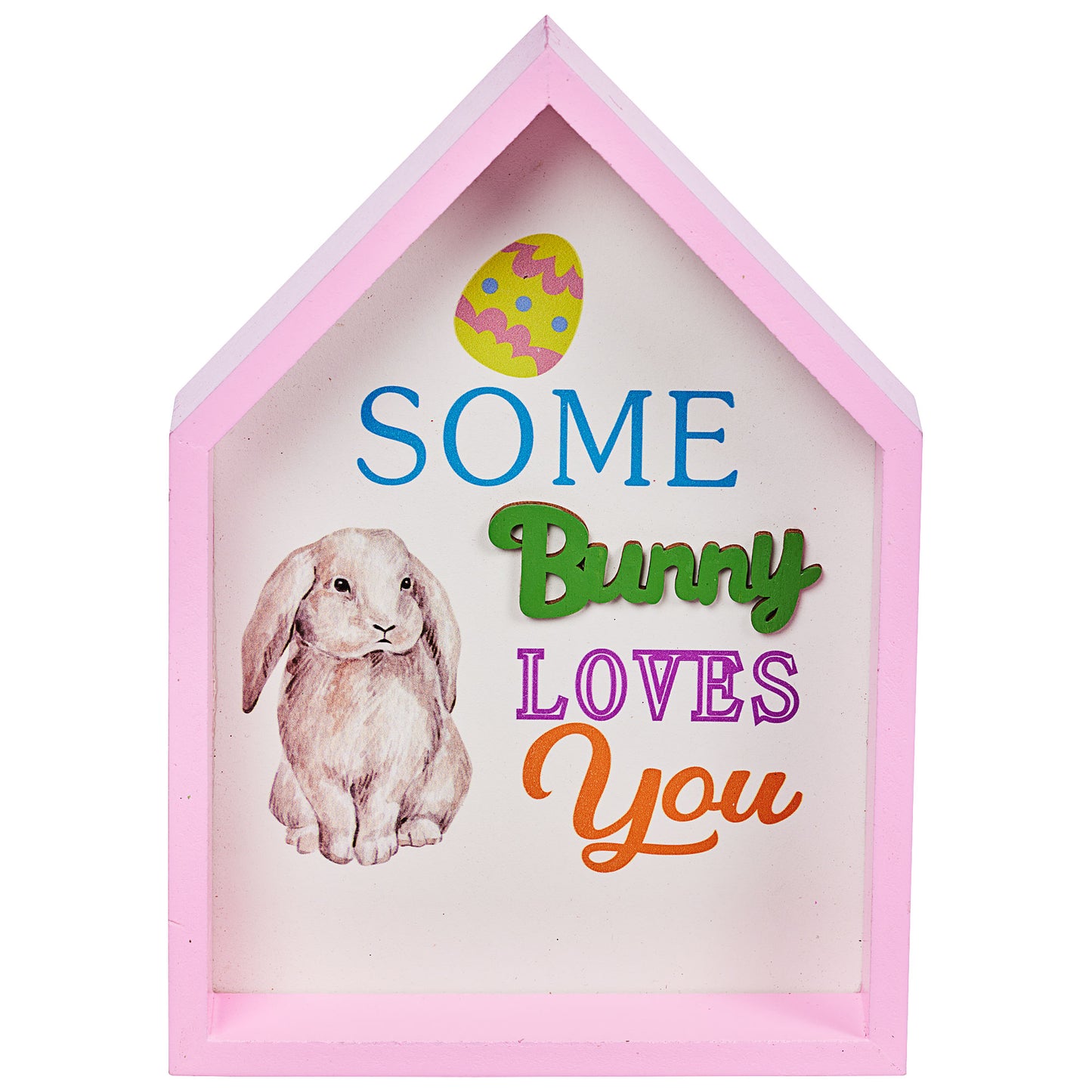 Easter House Table Plaque