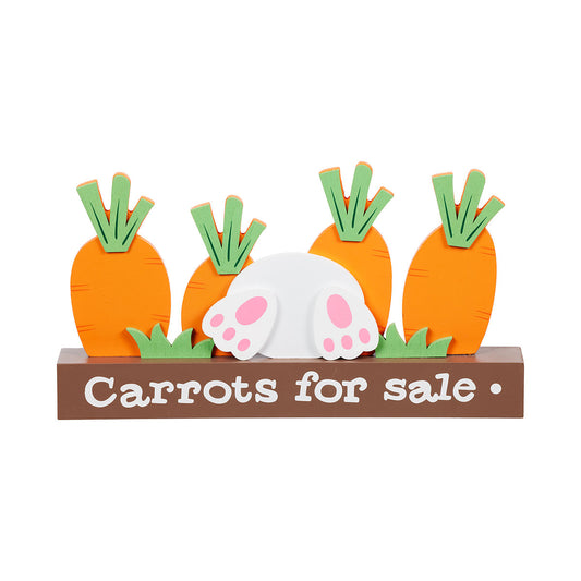 Carrots For Sale Table Sign