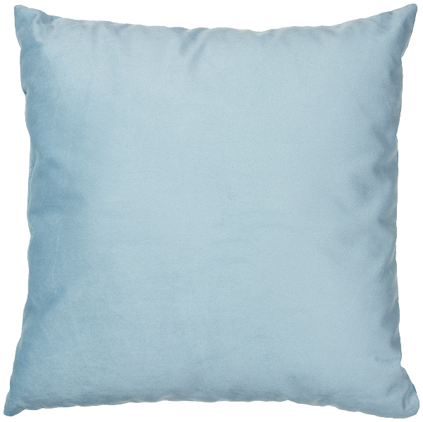 Velvet Cushion 42cm Lilac/Blue/Mint