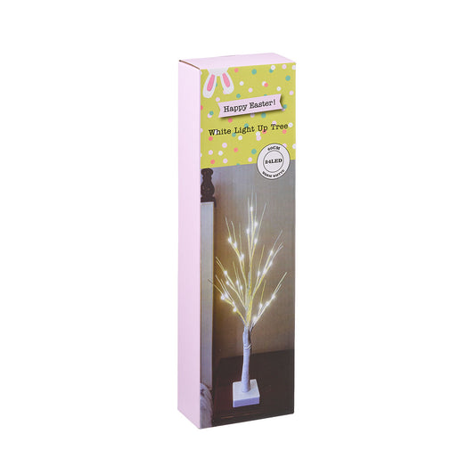 Easter Light-Up Tree White