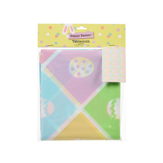 Easter Plastic Tablecloth 150x225cm