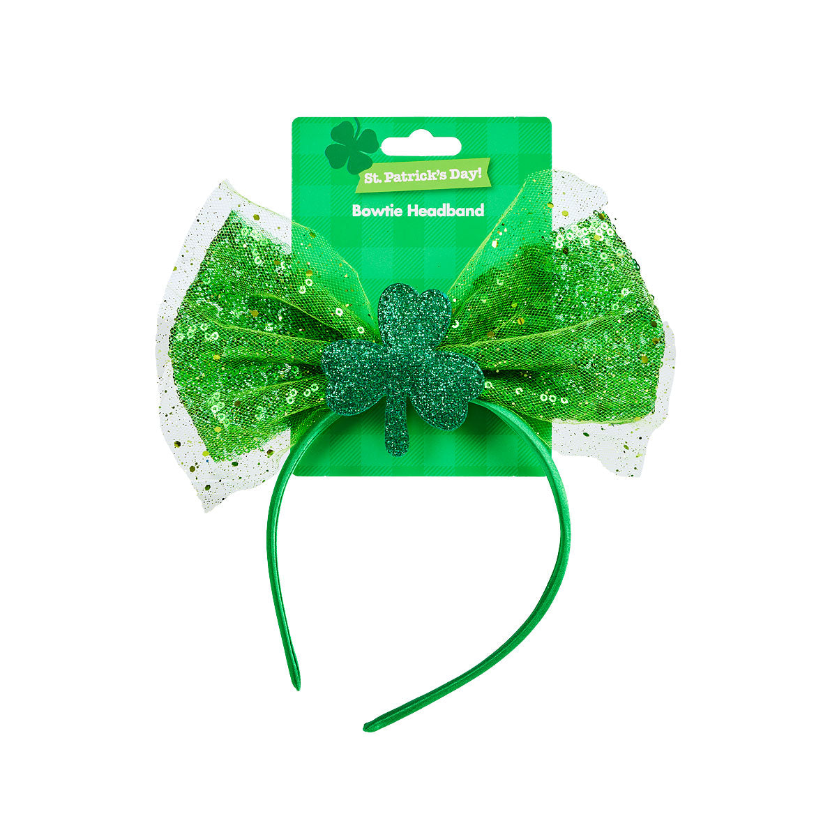St Patrick's Day Bowtie Headband