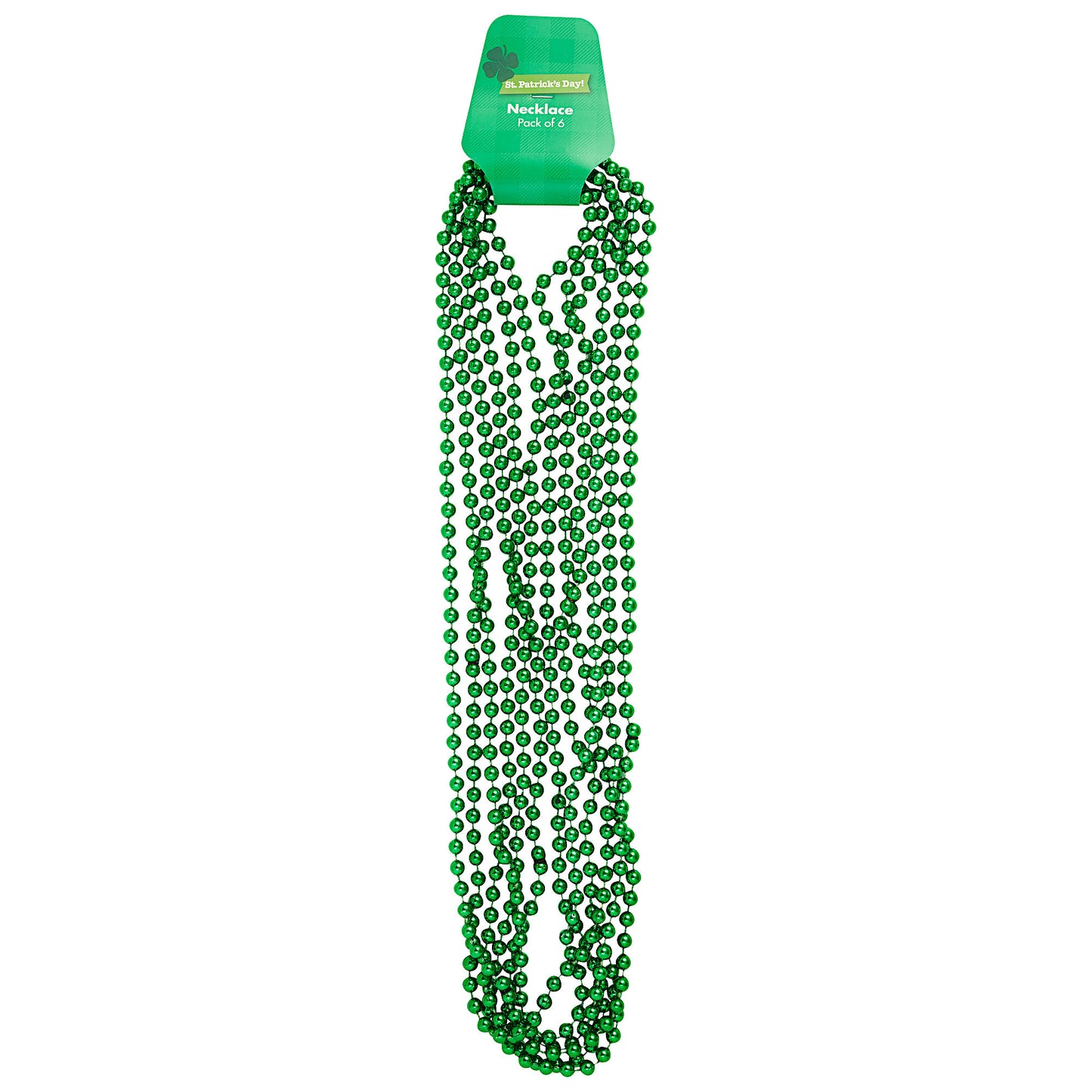 St Patrick's Day Necklace 6pk