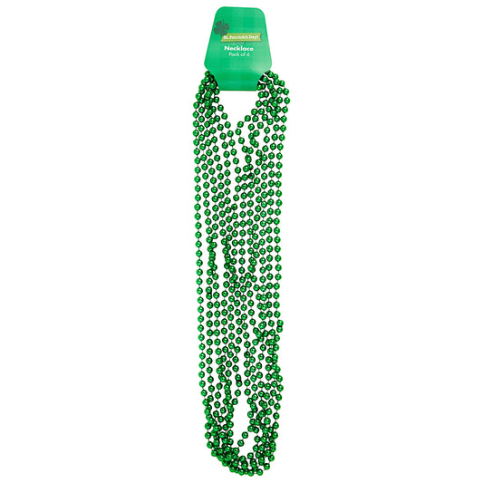 St Patrick's Day Necklace 6pk