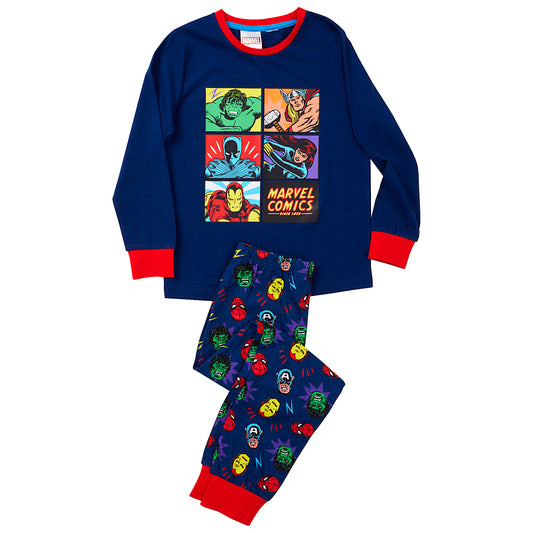 Boys' Licensed Marvel PJ Set