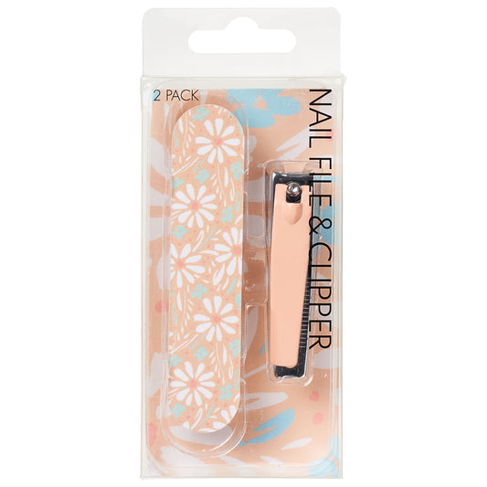Nail File & Clipper 2pk
