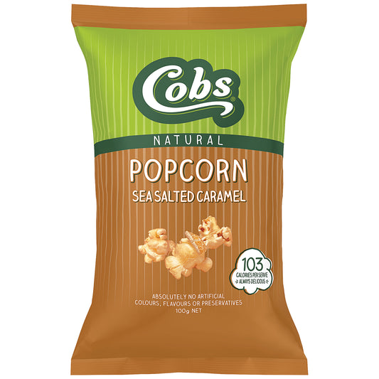 Cobs Popcorn Sea Salted Caramel 100g