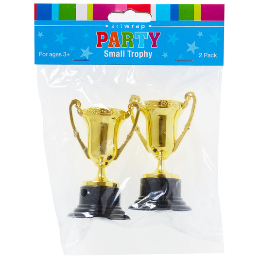 Party Favour Small Trophy 2pk