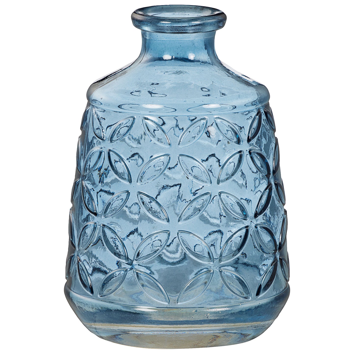Patterned Glass Vase Medium Assorted
