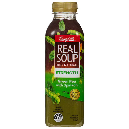 Cambells Real Soup Strength Pea Spinach