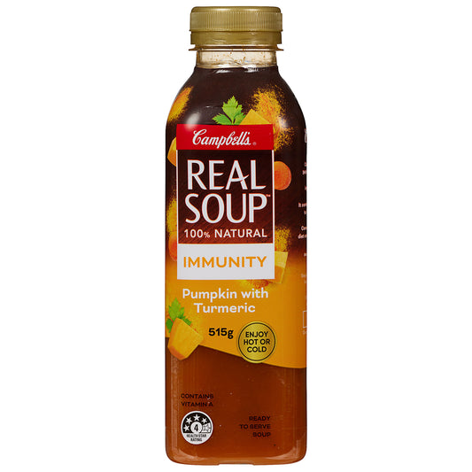 Cambells Real Soup Immunity Pumpkin
