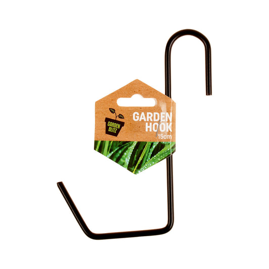 Hooks S Shape Black 15cm